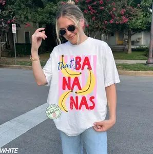 That’s Bananas Shirt, Summer Fruit Tshirt, Food Pun Shirt, Retro Graphic Tee, Banana Graphic Tee, Trendy Summer Shirt