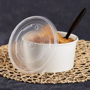 [600 ct] 24-32 oz Plastic Food Container Dome Lids | PP | 142 mm