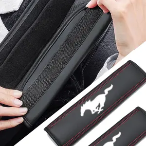 Comfortable Car Seat Belt Shoulder Cover, Safety Pad for Ford Mustang, Car Interior Accessory, Car Accessories, Available in 1pc or 2pcs, Enhances Comfort During Drive