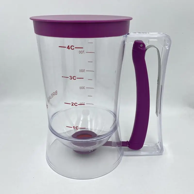 Handheld Funnel Dispenser, Cupcake Batter Dispenser with Handle, Durable Kitchen Baking Utensil for DIY, Household Kitchen Products