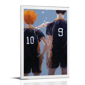 Kageyama-Tobio Poster Posters Music Album Cover Posters Canvas Wall Art High-Resolution Vintage Band & Artist Prints for Room