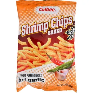 Calbee Shrimp Chips – Hot Garlic Flavor Calbee Shrimp Chips – Hot Garlic Flavor
