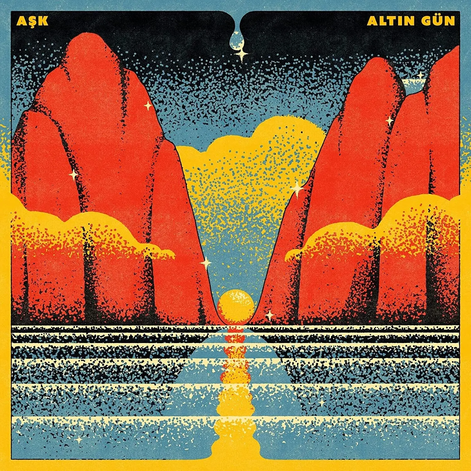 Altin blaster - Ask  [Red LP]  [VINYL RECORD - LP] Colored Vinyl, Red