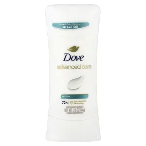 Dove Advanced Care, Antiperspirant Deodorant, Unscented, 2.6 oz (74 g)