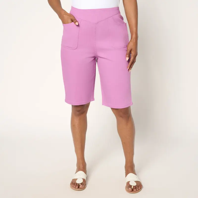 Denim & Co. Regular "How Timeless" Bermuda Short