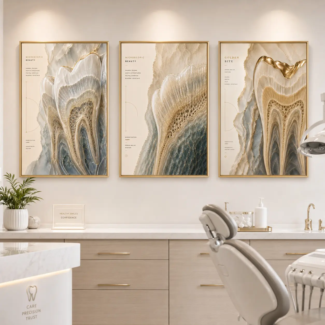 Dental Gift | Orthodontist Gift | Dental Office Decor | Dental Anatomy Art Print Set | Dental Art | DDS Gift | DMD Gift | Dental Grad Gift