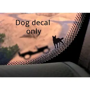 Tiny Heeler Car Decal, Super tiny discoverable Easter egg decal, Car sticker