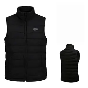 【Power Bank Not Include】Women's Heated Vest Zone Smart Heating 3-Temperature Adjustable USB-Powered for Hiking Camping Skiing Travel Winter Warm Gear - Tops