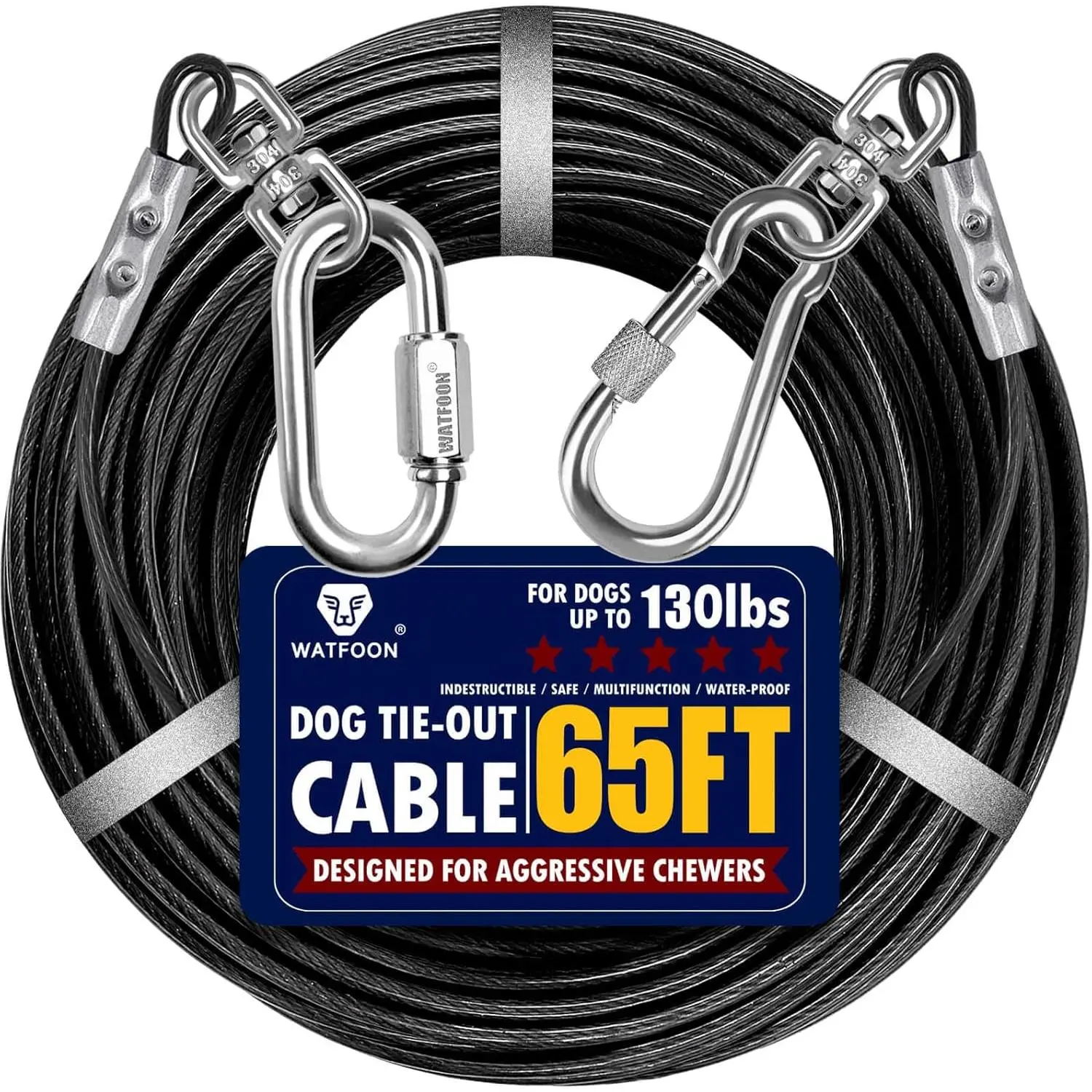 65ft Black