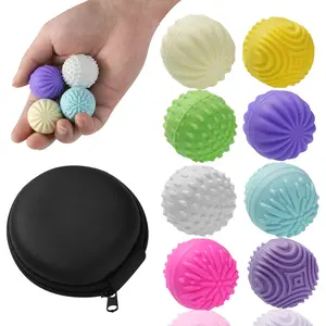 Stress-relief silicone magnetic ball, magnetic sensory stress-relief ball, anxiety-relief ball, available in various colors, silicone material, interactive toy, intellectual development