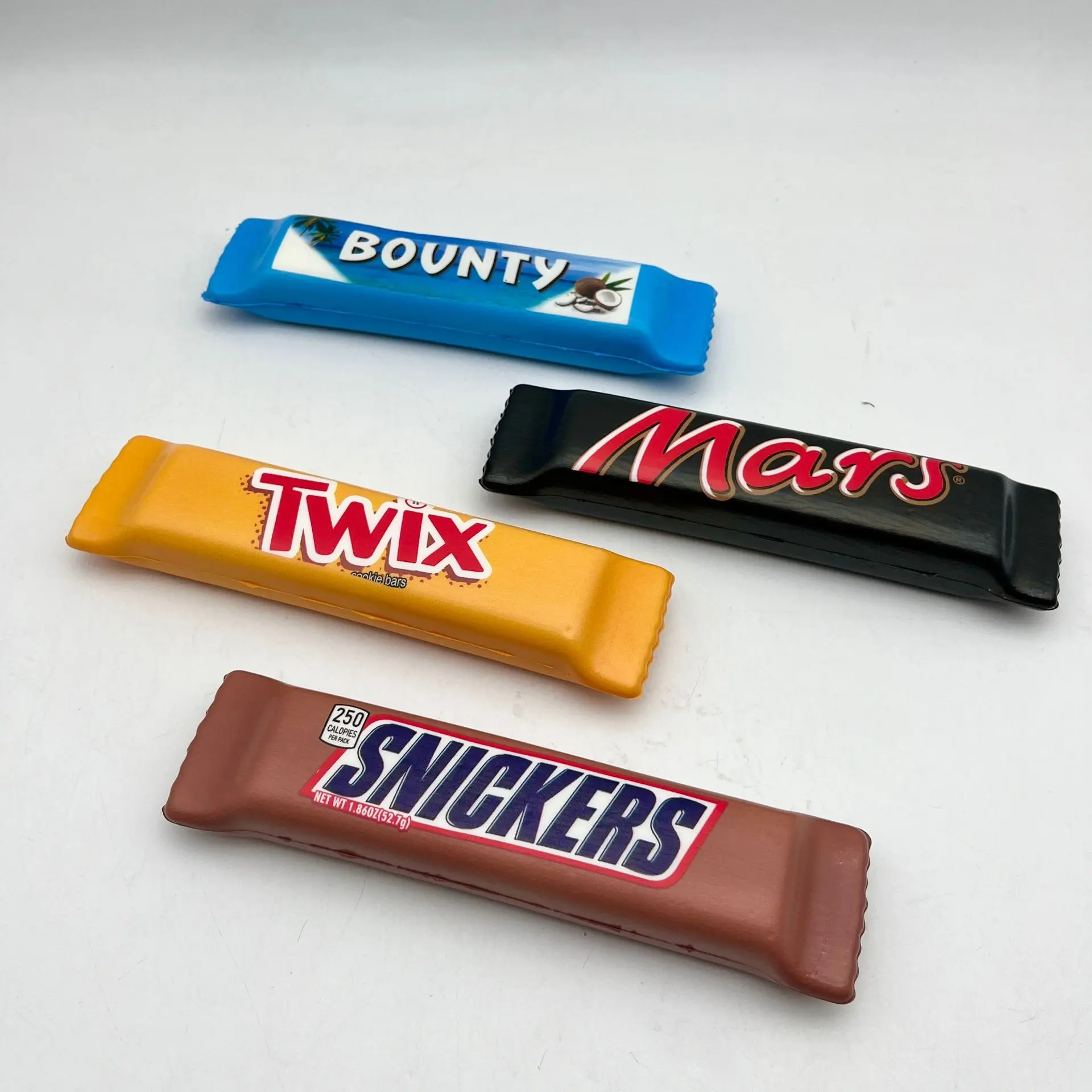 Chocolate Bar Squishy Fidget Toy, Moldable Non-Rebound Soft Gel Squeeze Toy, Candy Bar Squishy for Stress Relief & Party Gift