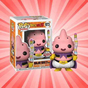 Funko Pop! Dragon Ball Z Majin Buu with Ice Cream Special Edition #973