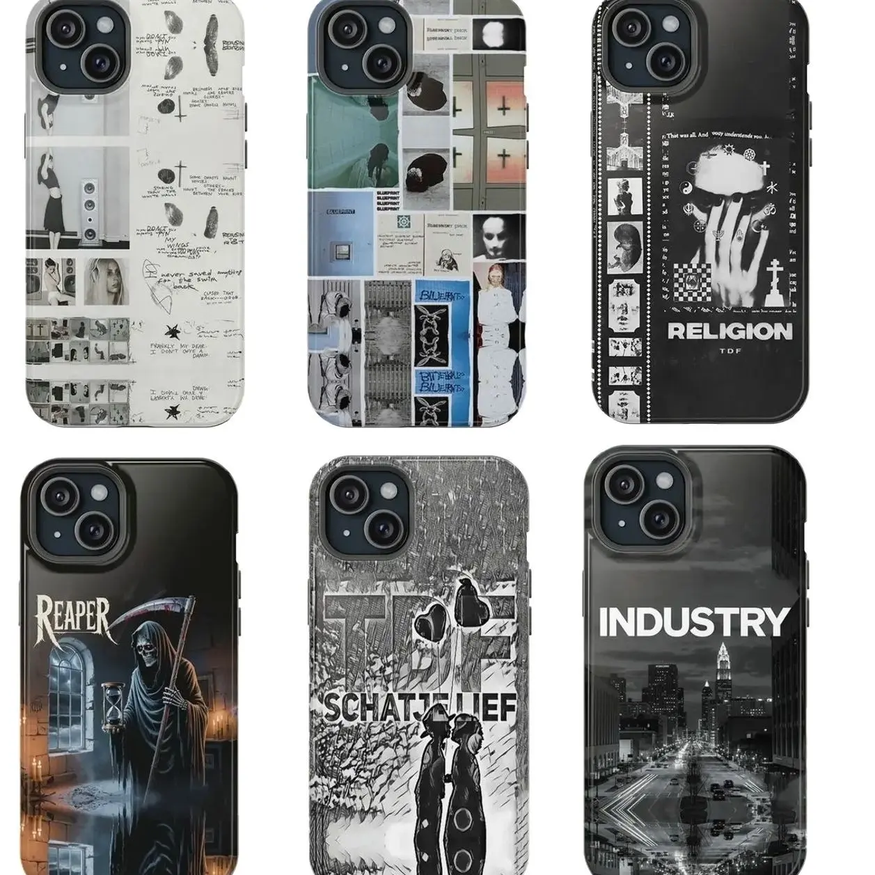 TDF Phone Case, No Vacancy Aesthetic For iPhone & SS Galaxy, Gift for fans