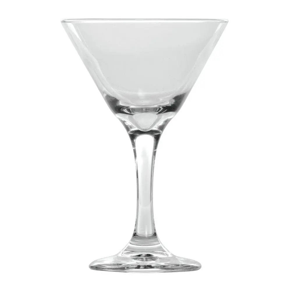 Libbey Embassy Tulip Shaped Martini Glassware Drinkware Set, Model 3779, 9 oz-14 oz Capacity (Pack of 12), Drinkware Glass Set