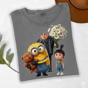 Minions Daisies Shirt, ProposaI Gift for Girlfriend #Tshirt