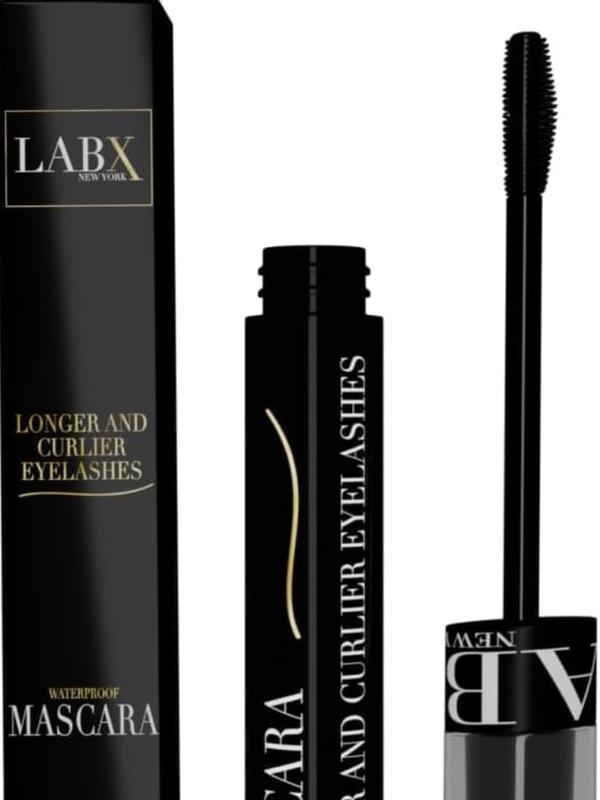 LABX NEW YORK Volumizing Black Waterproof Tubing Mascara Offers Stunning Volume And Length Without Smudging, Ensuring Long-Lasting, Bold Lashes. [8 ml / 0.3 Fl Oz]