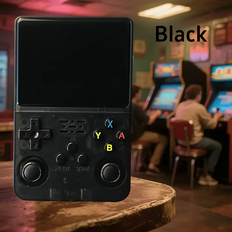 R36s Retro Rechargeable Handheld Game Console, Portable Compact Gaming Device, Ideal for Travel and Leisure, Perfect Entertainment Choice