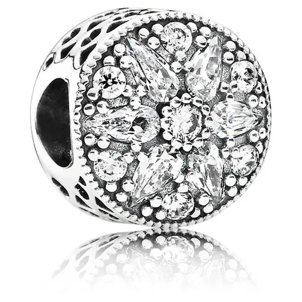PANDORA Radiant Bloom Charm 791762CZ