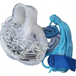 Cast Net With Lead Sinkers Fishing Throw Nets Hand Castnet Shrimp Bait Traps 1 2 Inch Mesh For Freshwater Saltwater With 3ft 4ft 5ft 6ft 7ft 8ft 9ft 10ft 11ft 12ft Radius