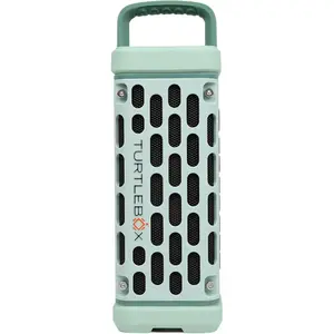 Turtlebox Ranger: Loud! Outdoor Portable Bluetooth 5.4 Speaker | Rugged, Waterproof, Ultra-Portable | Plays to 105db, Deep Bass, Shockproof, Unlimited Pairing for Full Stereo Experience, River Rock