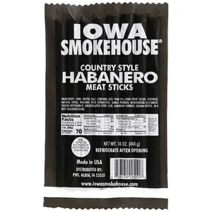 16 oz Country Style Meat Sticks Habanero