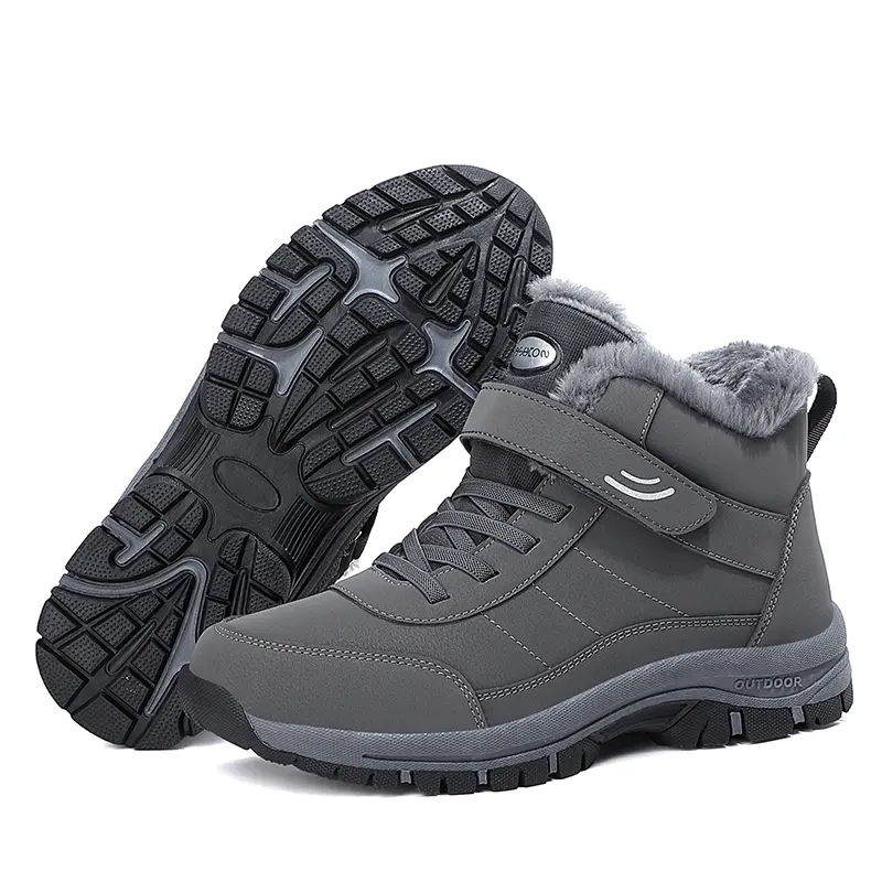 Women's Slip-On Snow Boots - Waterproof Winter Boots with Easy Buckle Closure, Warm Faux Fur Lined, Non-Slip Rubber Sole, Lightweight Insulated Cold Weather Boots for Outdoor Walking, Hiking & Daily Wear Girl Footwear