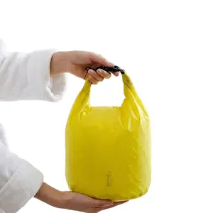 1pc, Outdoor Travel Waterproof Bag, Large Capacity Portable Swimming Bag, Swimsuit Storage Bag, Roll-Top Lightweight Clothes Storage Bag, Suitable for Travel, Swimming, Hiking, Mountaineering, Camping and Beach Activities