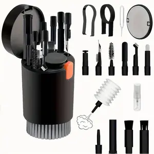 20 in 1 Multifunctional Cleaning Kit, Keyboard Cleaner, Earbuds Cleaning Pen, Brush for PC, Laptop, Phone, Headphones, Camera, and AirPod