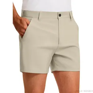 Golf Shorts Men 5 Inch Inseam Relaxed Fit Stretch Dress Lightweight Casual Travel Quick Dry Summer ShortsXXALUE BAZAAR11