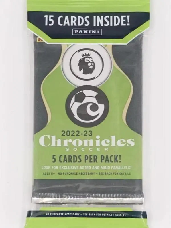 1 (ONE) PACK - 2022-23 Panini Chronicles Soccer Multi Cello