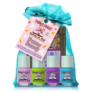 Funny Bunny Gift Set - Piggy Paint - Kids Non-Toxic Nail Polish