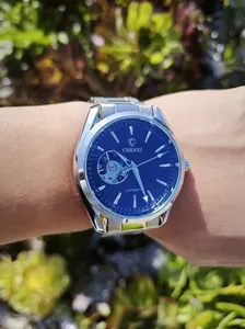 2024 Fashion Luminous Mechanical Watch Waterproof Stainless Steel For Men Reloj Luxury