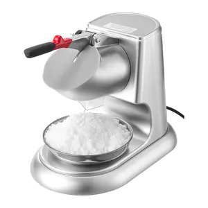 Commercial Shaved Ice Machine, 220LBS/H Electric Ice Crusher for Snow Cones (Household & Commercial Kitchen Appliances)