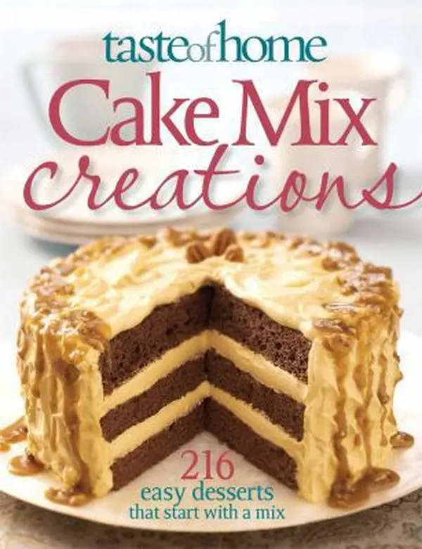 USED Book - Taste of Home: Cake Mix Creations: 216 Easy Desserts that Start with a Mix by Taste of Home (Paperback) - english