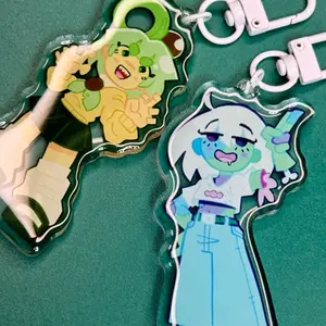 Guako Charms Original 3” Keychains: Guako & Zombi