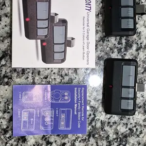 2 for Chamberlain Craftsman LiftMaster Garage Door Opener Remote, Replaces 893LM 893Max 891LM 371LM 373LM 971LM 973LM, no Wait Wireless Remote Keyless Entry, Safe Security