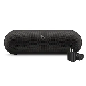 Beats Pill Portable Wireless Bluetooth Speaker and Portable Charger with Wall Adapter - Matte Black - MW443LL/A