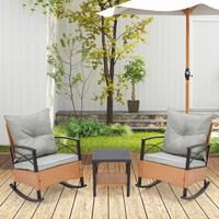 3-Piece Bistro Set（Gray）