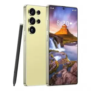 S25 Ultra Unlocked 5G Smartphone, 12GB+512GB, 6800mAh Battery, Fast Charging Capability, Android 14 System, 108MP+48MP Camera, Face & Fingerprint Unlock | Dual SIM | Autofocus | Built-in Pen | Card Port