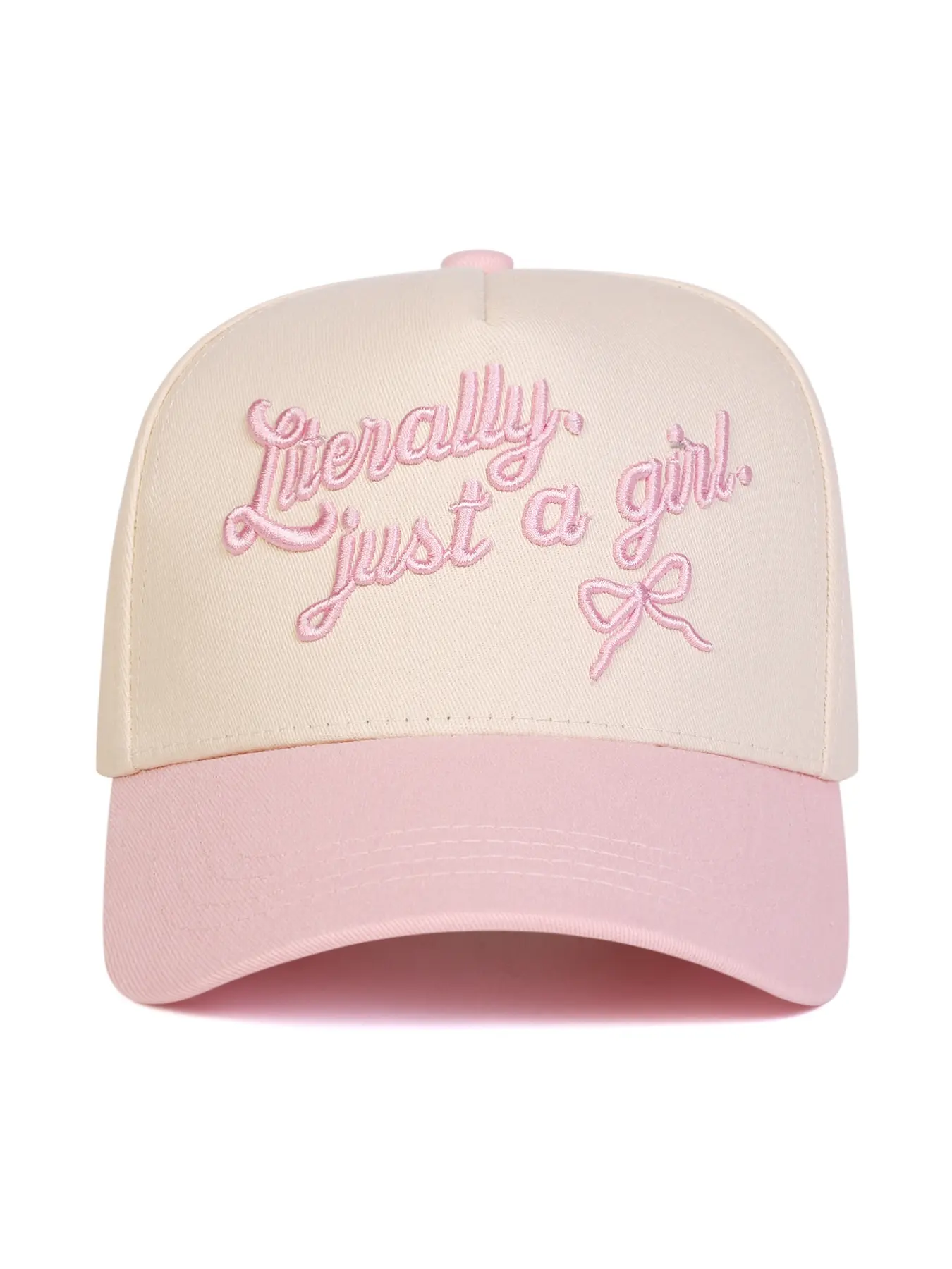 Women's Adjustable Baseball Cap, Lightweight Woven Fabric, Casual Fashion Headwear, All-Season Fitted Hat with Background Cloth Panel, Adjustable Stylish Hat, Casual Trendy Hat, Adjustable Casual Hats