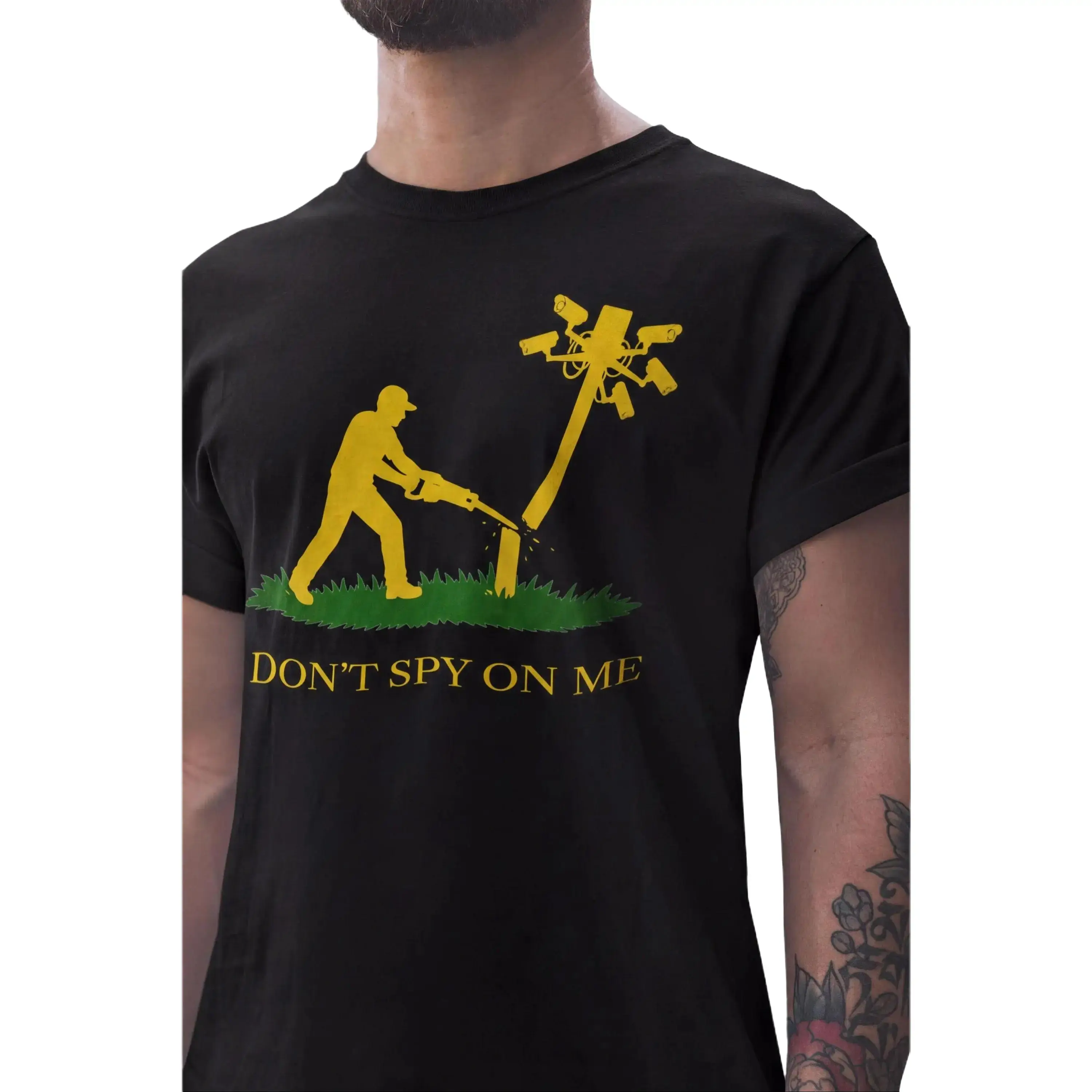Flock Camera Shirt, Dont Spy on Me Tee, Anti Surveillance Political Tshirt