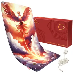 Extra Large Heating Pad with Carbon Nanotube,Fast Heating Far Infrared Therapy for Pain Relief,12V Safe and Washable, Ultra-Soft & Aromatic,Extra-Long Power Cord Allowing Flexible use(33"x17")