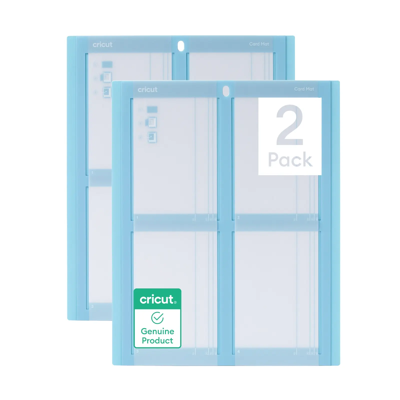 Cricut 2x2 Card Cutting Mat for Cricut Maker and Explore Machines, 2 Count