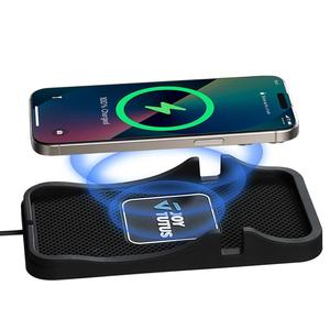 【Father's Day Gift】Joytutus 15W Super Fast Wireless Charger Pad – Car gadget with non-slip rubber base, hands-free smartphone mount, fast charging solution for cars, truck auto parts accessories