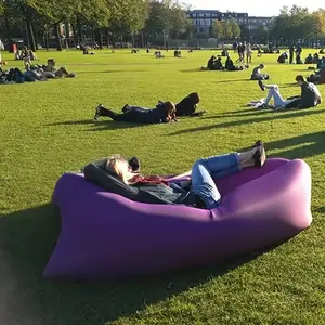 Quick Inflatable Single Sofa, Portable Folding Chair, Lightweight Design, Ideal for Outdoor Camping, Travel, Relaxation, Inflatable Couch