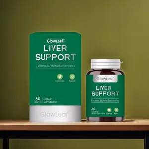 Liver Support with 3 Vitamins |   7 Herbal Concentrates. |   60 Tablets |   Digestive & Cleanse Dietary Aid
