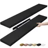 Sorbus Matte Long Steel Floating Shelf Set (2 Pack) - Easy Installation Wall Mount Decorative Shelves, Chic Home Storage Organization Accessories, Ideal for Living Room Decor & Bedroom Photo Display