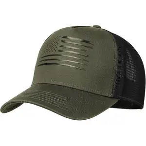 Oversize XXL  Flag Trucker Hat Baseball Cap for Men Women,Adjustale 3D Embossed  Baseball Big  Cap