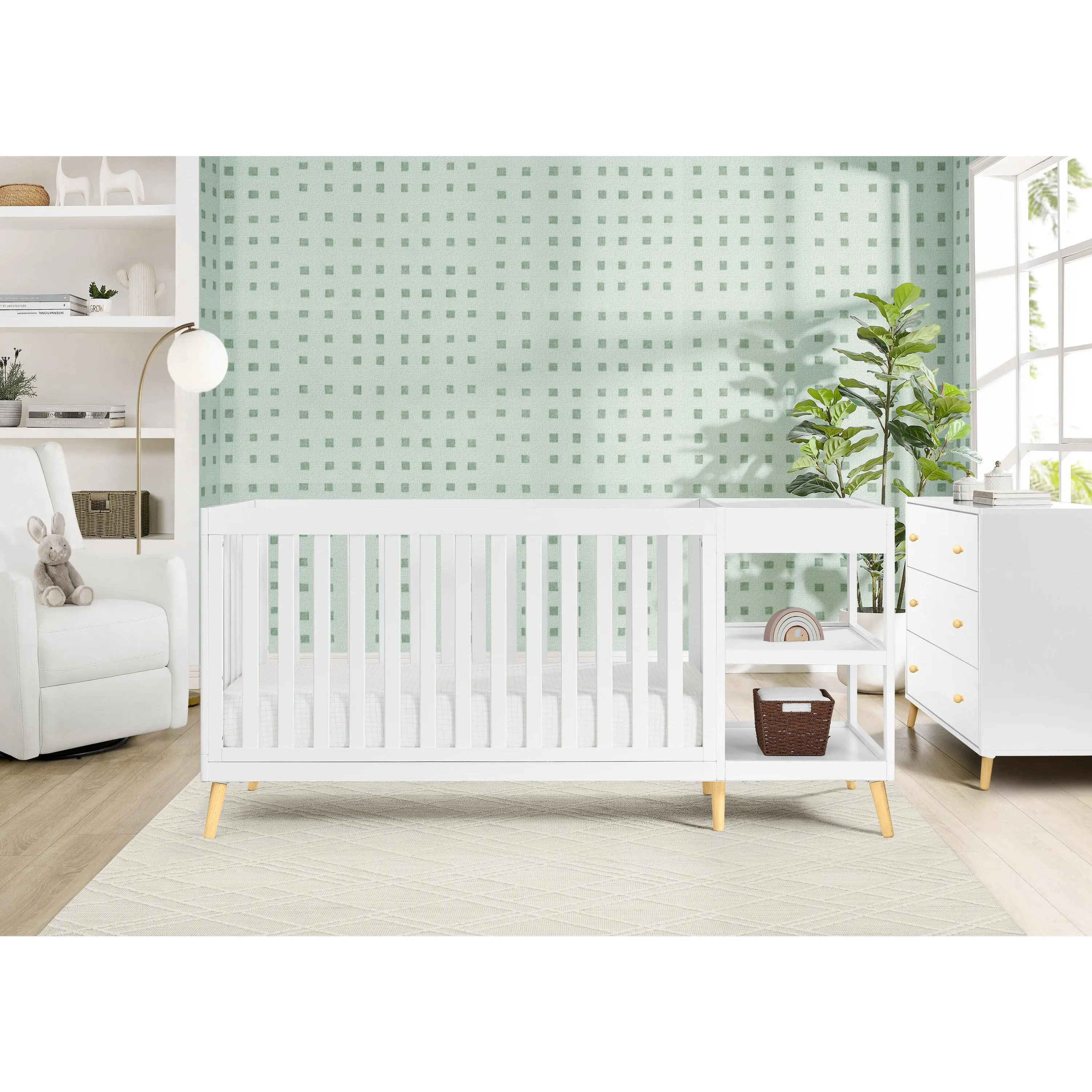Essex 4-in-1 Convertible Crib and Changer Essex 4-in-1 Convertible Crib and Changer