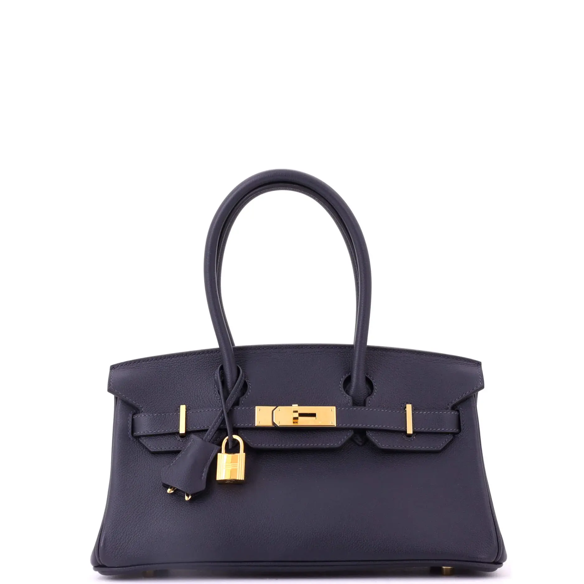 Pre-owned HERMÈS Leather Shoulder Bags Hermes Shoulder Light Birkin Bag Evercolor 29 by Rebag